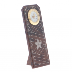 Часы &amp;quot;Погон генерал-майор&amp;quot; камень обсидиан