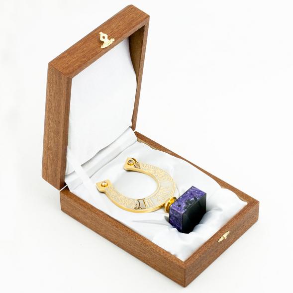 Подкова &amp;quot;На удачу&amp;quot; чароит Златоуст 116007