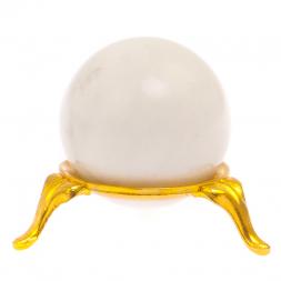 Шар из белого мрамора 4 см