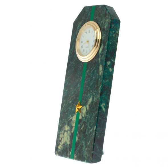 Часы-погон &amp;quot;Младший лейтенант прокуратуры РФ&amp;quot; камень змеевик 129161