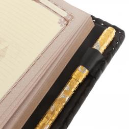 Подарочный набор &amp;quot;Лев&amp;quot; ежедневник А6 и ручка с гравюрой Златоуст