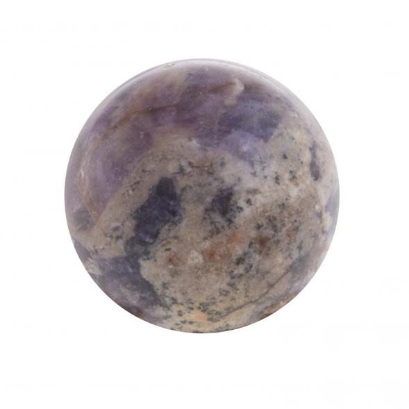 Шар из флюорита 3 см фиолетовый 124205