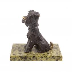 Статуэтка из бронзы &amp;quot;Ризеншнауцер&amp;quot; из бронзы