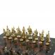 Шахматы настольные &amp;quot;Русские&amp;quot; бронза камень лемезит 40х40 см 117819