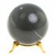 Шар из черного мрамора 7,5 см 123589