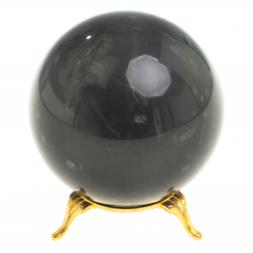 Шар из черного мрамора 8 см