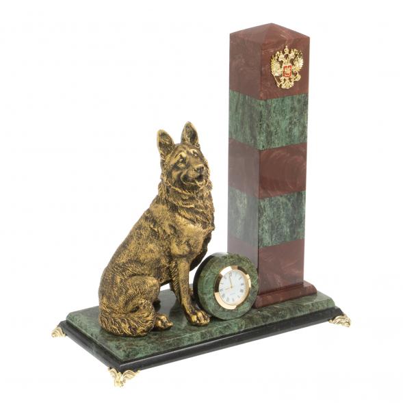 Подарочные часы из камня &amp;quot;Пограничный столб&amp;quot; 118712