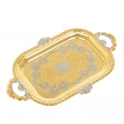 Водочный набор "Конус" 3 рюмки на подносе 40 мл Златоуст