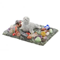 Сувенир &amp;quot;Тюлень&amp;quot; из мрамолита