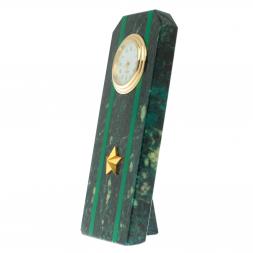 Часы-погон &amp;quot;Майор прокуратуры РФ&amp;quot; камень змеевик