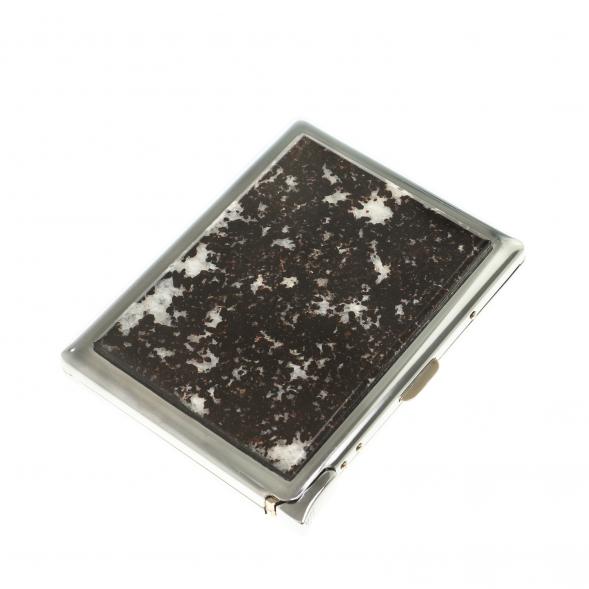 Портсигар на 10 сигарет с зажигалкой камень флогопит 124210