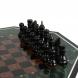 Шахматный стол змеевик лемезит 117825