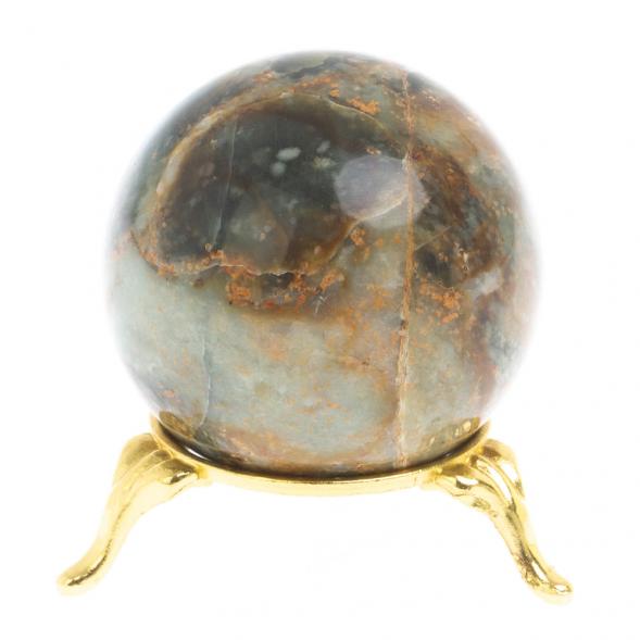 Шар из офиокальцита 5,5 см 127874