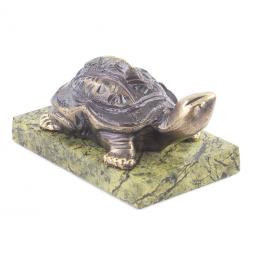 Статуэтка из бронзы и змеевика &amp;quot;Черепаха&amp;quot;