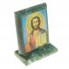 Икона &amp;quot;Спаситель&amp;quot; змеевик 8х4х9,5 см 123500