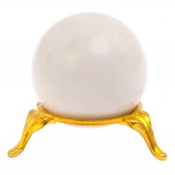 Шар из белого мрамора 4,5 см