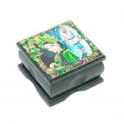 Шкатулка "Хозяйка медной горы" 10х10х6 см