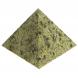Пирамида 7,5х7,5х6,5 см камень змеевик 113788
