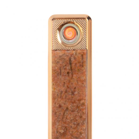 USB зажигалка из камня пегматит 126702