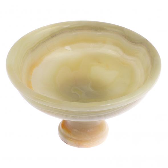 Ваза для фруктов из оникса 15х8,5 см (6) 125643