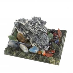 Сувенир "Китайский дракон 2" из мрамолита