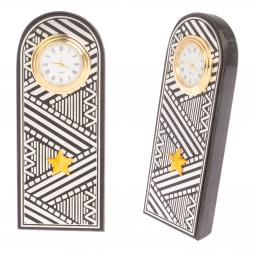 Часы &amp;quot;Погон генерал&amp;quot; цвет серебро камень змеевик овал