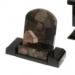 Настольный набор &amp;quot;Орел&amp;quot; из конгломерата с бюваром и лотком А4