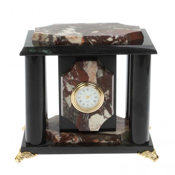 Часы из креноида 17х12х17 см 129402