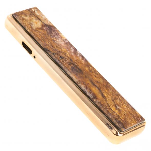 Электронная зажигалка камень авантюрин зарядка USB 123227