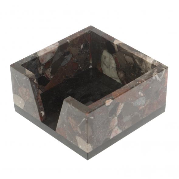 Настольный набор &amp;quot;Герб&amp;quot; из конгломерата с бюваром и лотком А4 126936