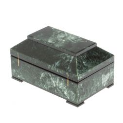 Ларец камень серафинит 12,5х8х6,5 см