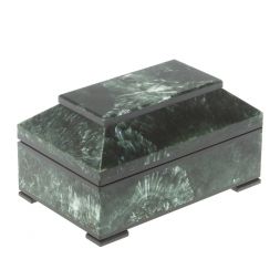 Ларец камень серафинит 12,5х8х6,5 см