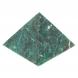 Пирамида 5,5х5,5х3,5 см камень змеевик 113855