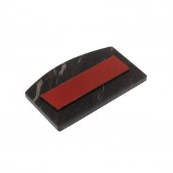 Икона в автомобиль &amp;quot;Молитва водителя&amp;quot; из черного обсидиана 6,5х4 см