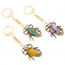 Брелок знак зодиака "Скорпион" бронза