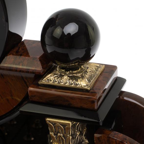 Настольный набор &amp;quot;Орёл&amp;quot; камень обсидиан 126853