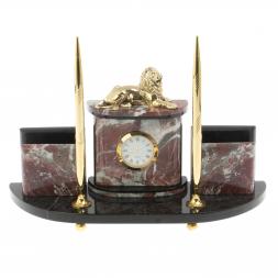 Письменный набор с визитницами &amp;quot;Лев&amp;quot; креноид