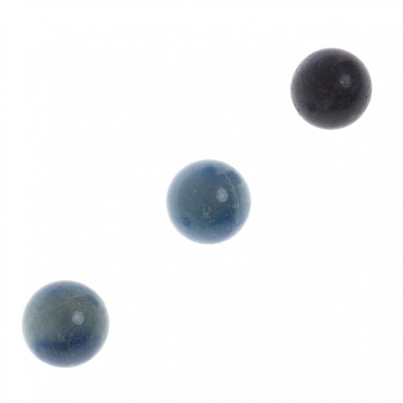 Шар из камня содалит 1,9 см 128878