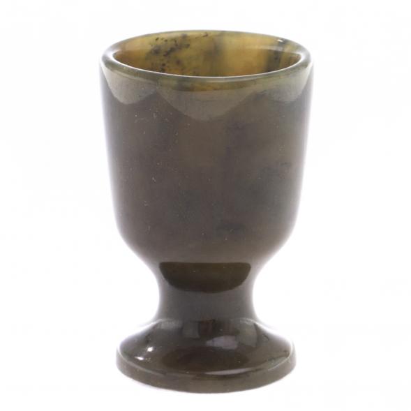 Рюмка на ножке из нефрита 3,5х5,5 см 124531