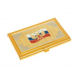 Визитница карманная &amp;quot;Герб России&amp;quot; Златоуст