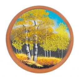 Магнит с рисунком на мдф &amp;quot;Осень&amp;quot;