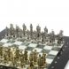 Шахматы &amp;quot;Троянская война&amp;quot; из мрамора и змеевика доска 28х28 см 127730