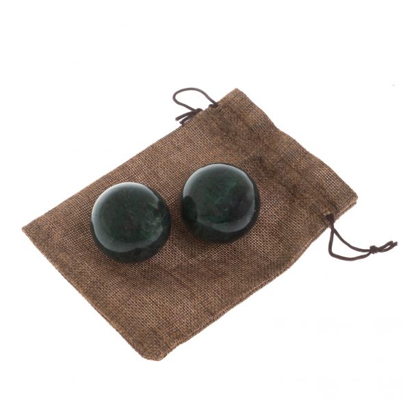 Шары для массажа 5 см из нефрита 128879