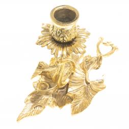 Бронзовый подсвечник "Лоза"