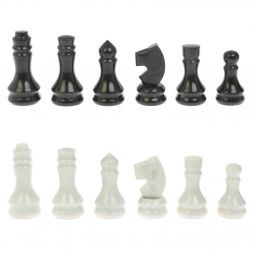 Шахматы "Традиционные" из бронзы и мрамора 44,5х44,5 см