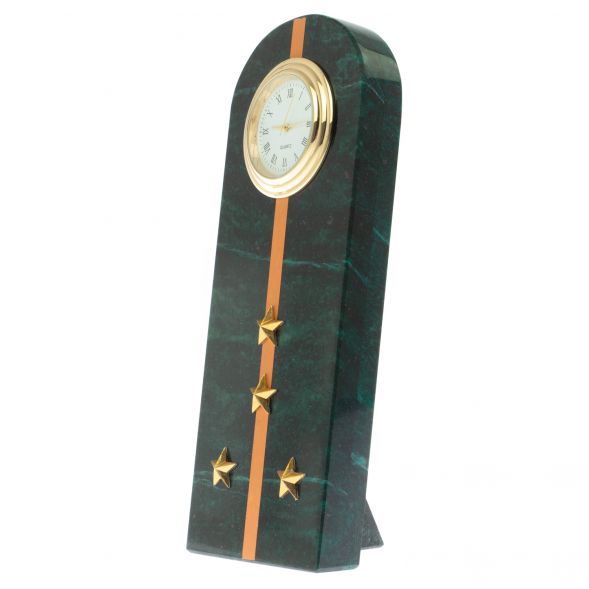 Часы &amp;quot;Погон капитан МЧС&amp;quot; камень змеевик 129024