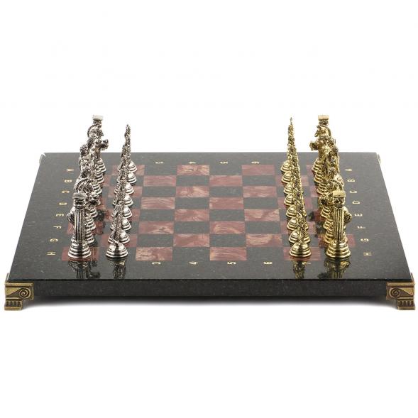 Шахматы &amp;quot;Посейдон&amp;quot; 32х32 см лемезит 120785