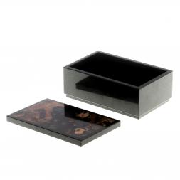 Шкатулка из яшмы прямоугольная 13х8х5,5 см