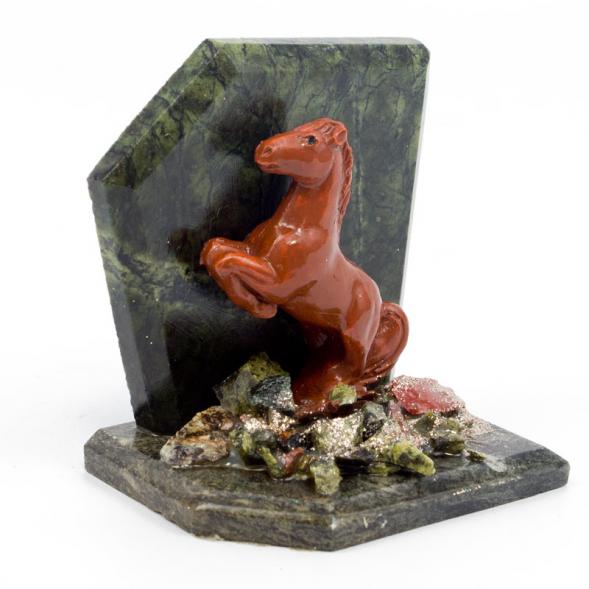 Сувенир &amp;quot;Лошадка&amp;quot; змеевик 116352