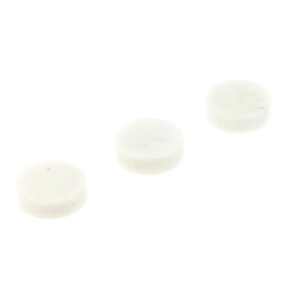 Фишка для виски 3 см из белого мрамора 127336